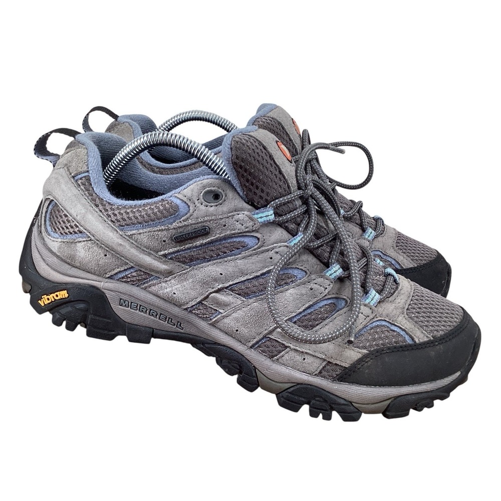 MERRELL MOAB 2 Granite Women's Sz 10.5W Waterproof Hiking Shoes J06026
